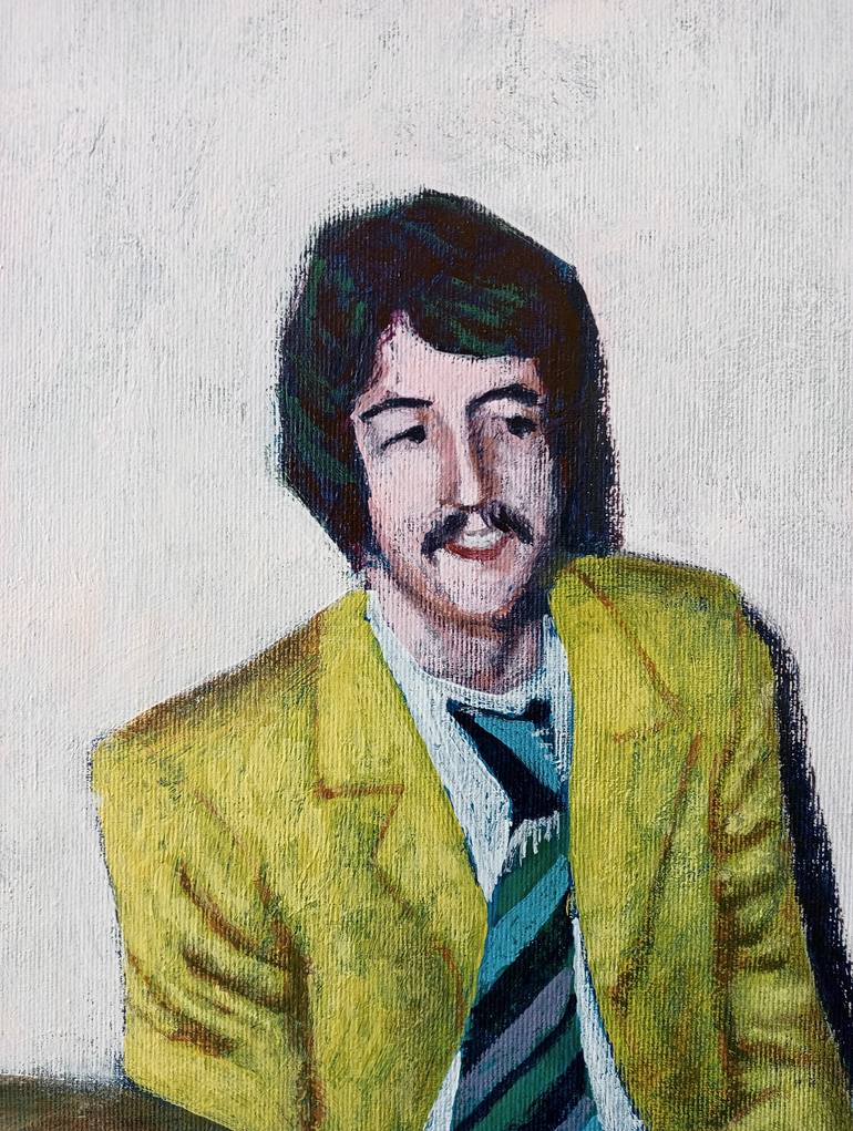 Original Expressionism Pop Culture/Celebrity Painting by Luigi Iona