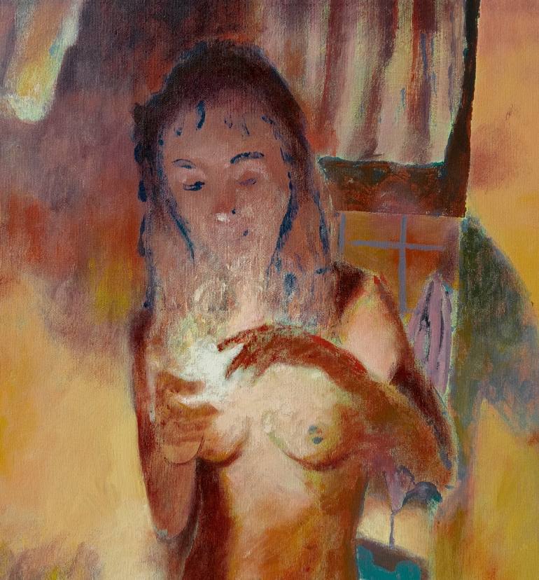 Original Figurative Nude Painting by Luigi Iona