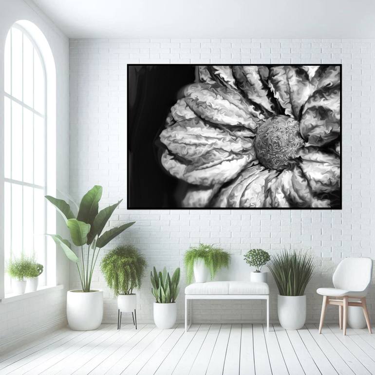 Original Digital Art Floral Photography by Sarah C Perkins