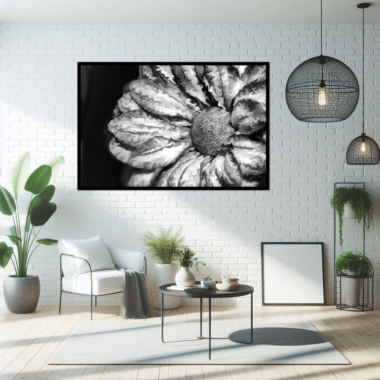 Original Digital Art Floral Photography by Sarah C Perkins