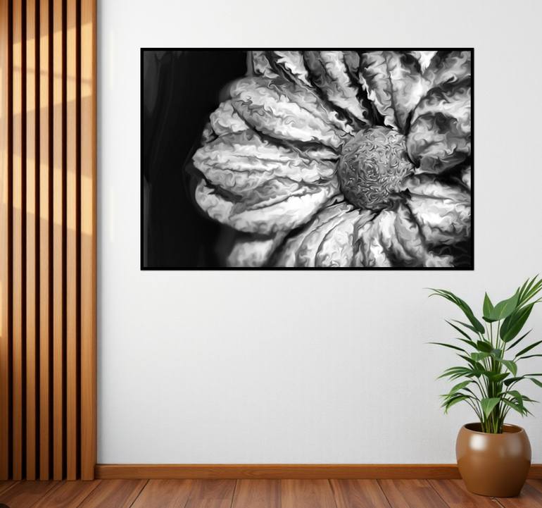 Original Digital Art Floral Photography by Sarah C Perkins