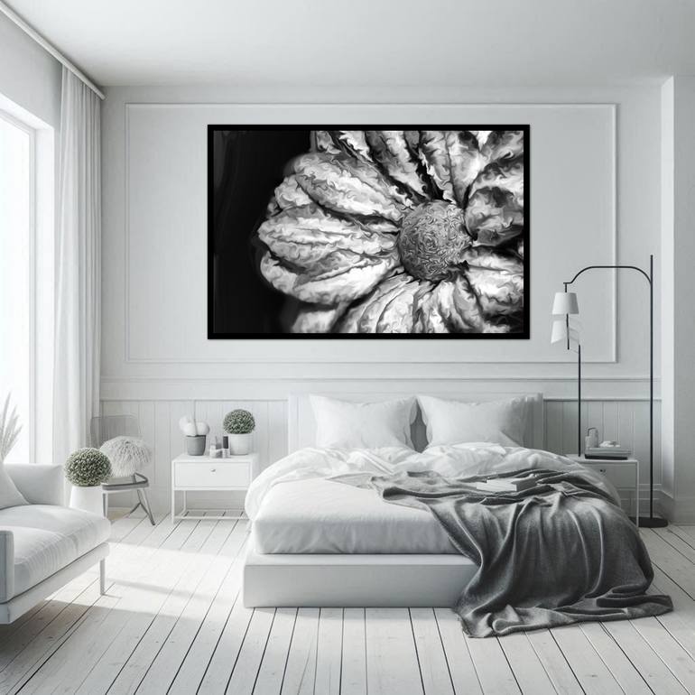 Original Digital Art Floral Photography by Sarah C Perkins