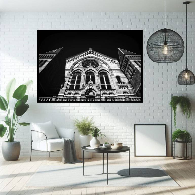Original Black & White Architecture Photography by Sarah C Perkins