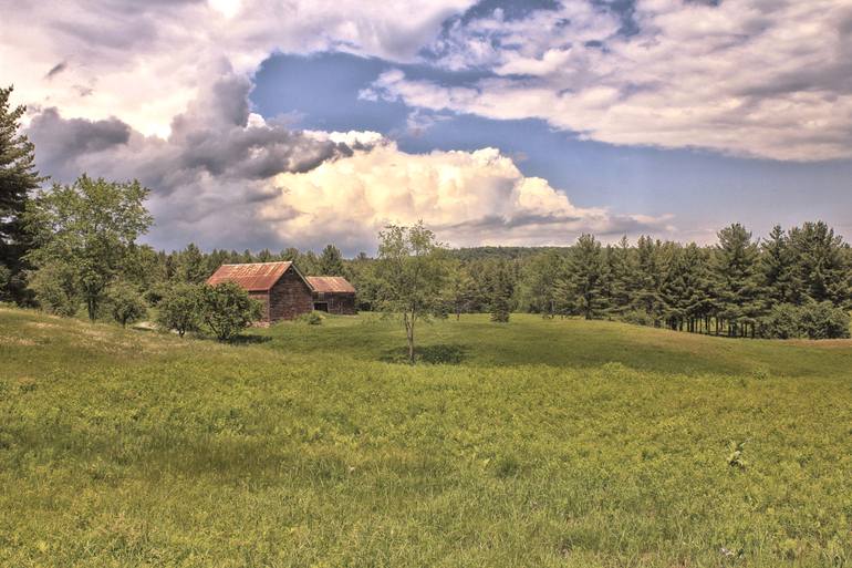 Original Landscape Photography by Sarah C Perkins | Contemporary Art on Paper | The Farm, Upstate- Limited Edition of 50