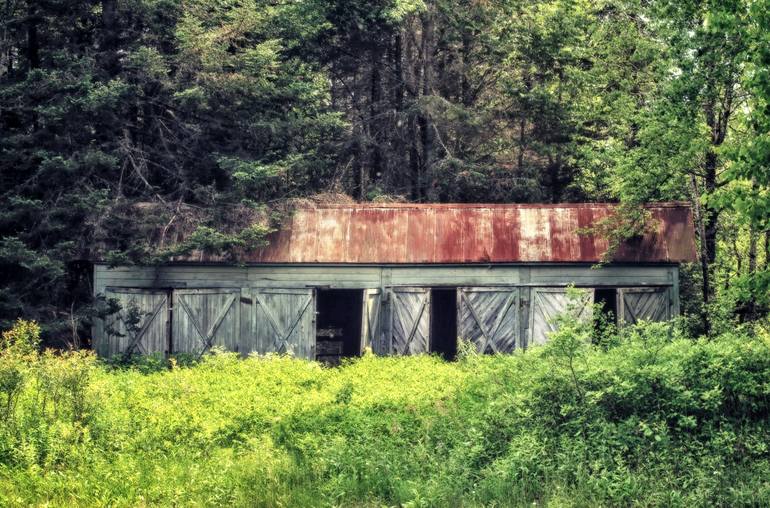 Original Landscape Photography by Sarah C Perkins | Contemporary Art on Paper | The Forgotten Farm - Limited Edition of 25