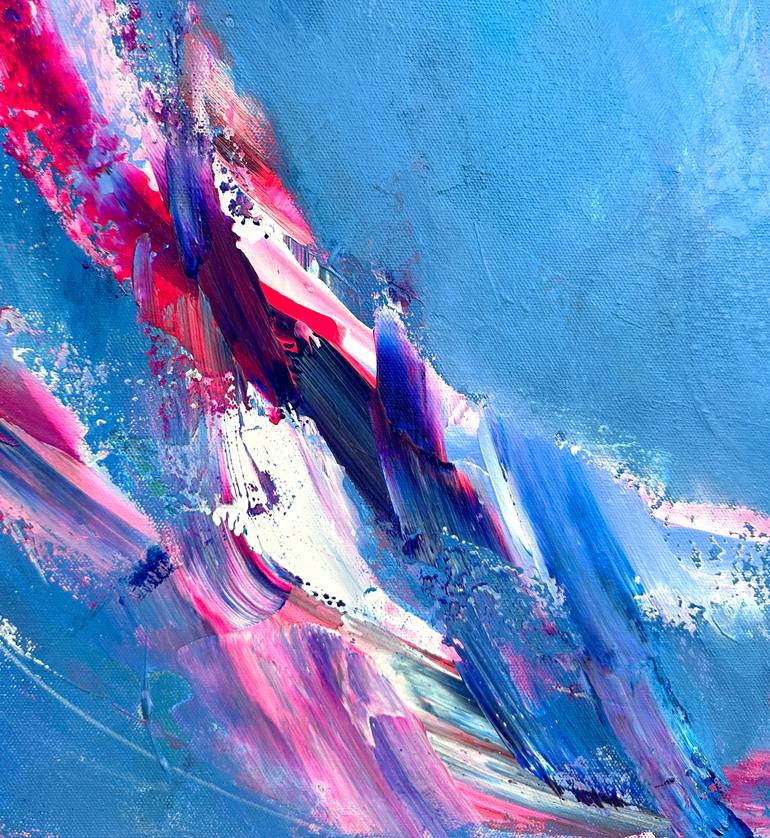 Original Abstract Expressionism Abstract Painting by Lorraine Smart