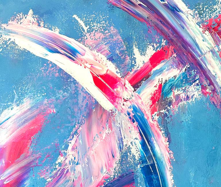 Original Abstract Expressionism Abstract Painting by Lorraine Smart