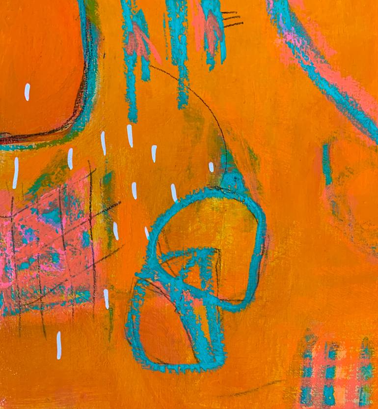 Original Abstract Expressionism Abstract Painting by Lorraine Smart