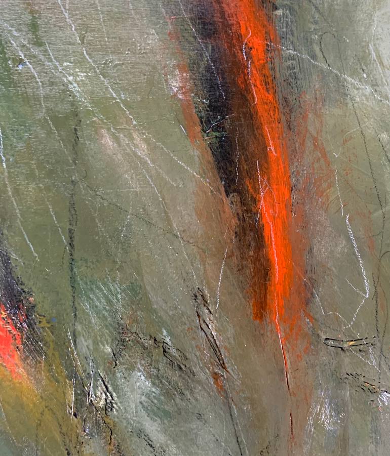 Original Abstract Expressionism Abstract Painting by Lorraine Smart