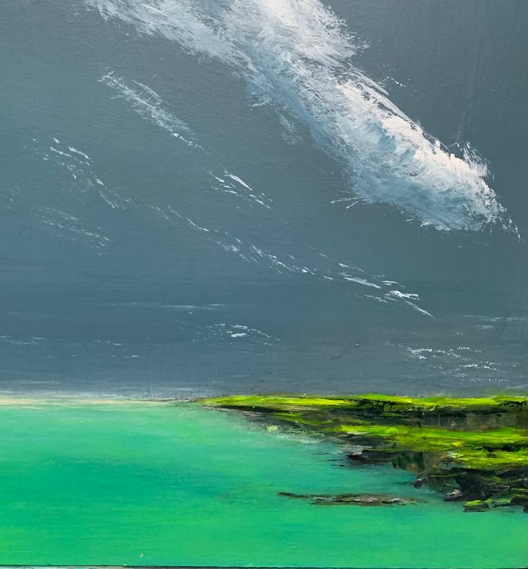Original Contemporary Beach Painting by Lorraine Smart
