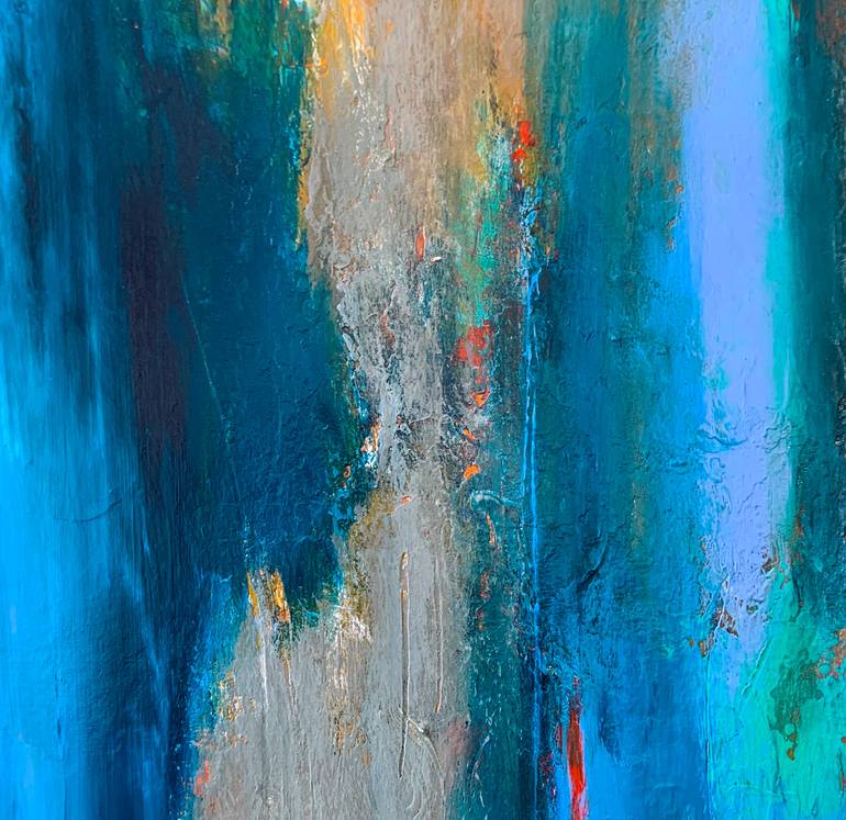 Original Modern Abstract Painting by Lorraine Smart