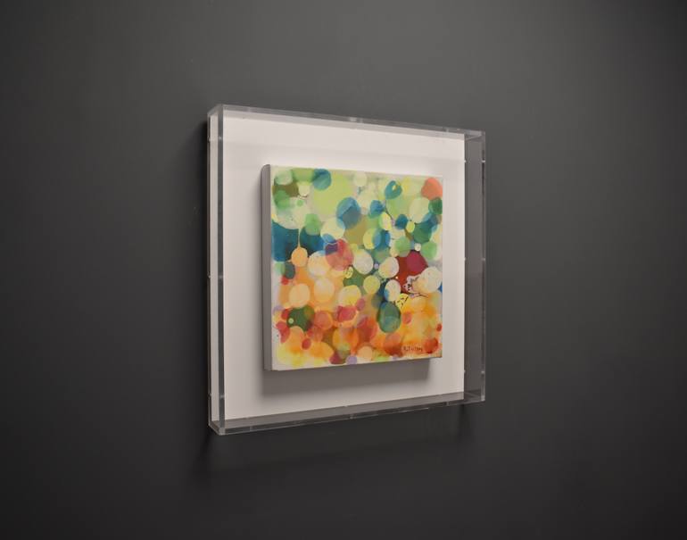 Original Abstract Expressionism Abstract Painting by Rudy Tassos