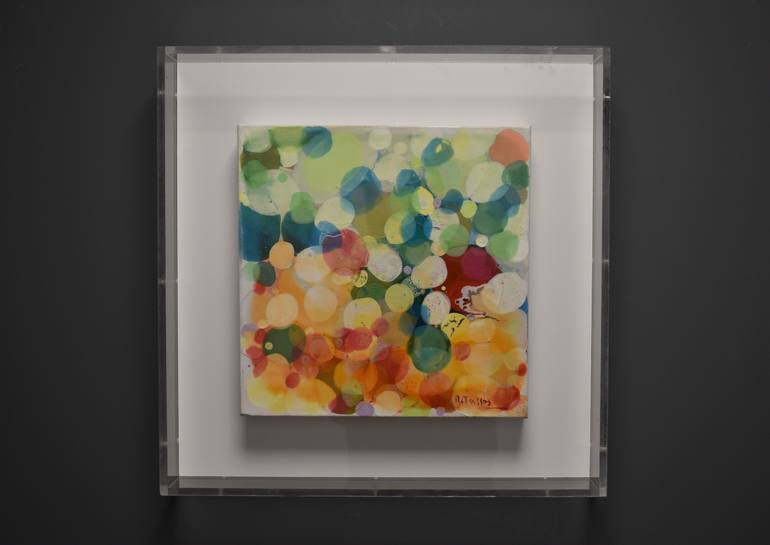 Original Abstract Expressionism Abstract Painting by Rudy Tassos