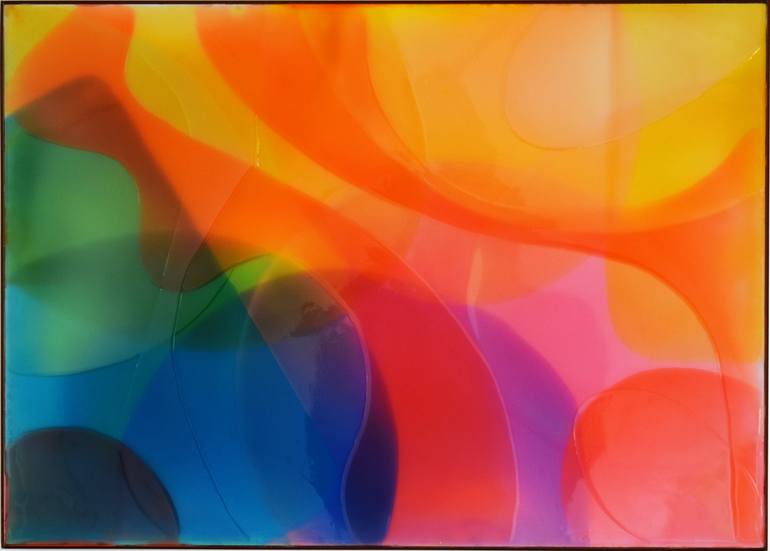 Print of Fine Art Abstract Paintings by Rudy Tassos