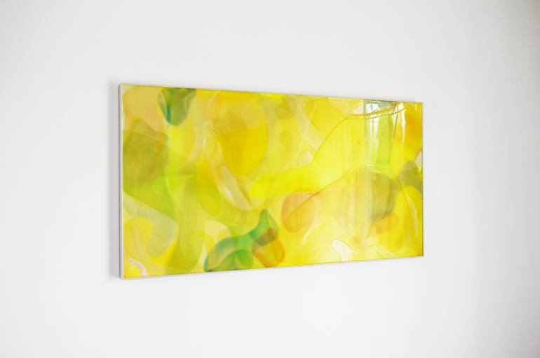 Original Abstract Fantasy Painting by Rudy Tassos