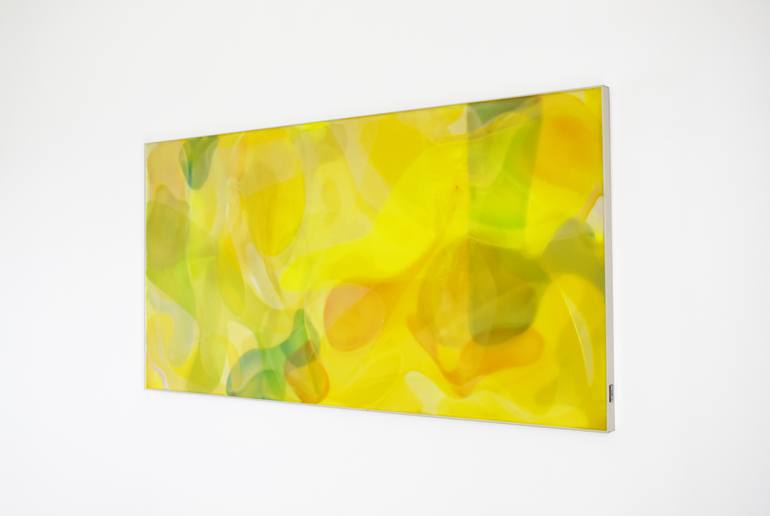 Original Abstract Fantasy Painting by Rudy Tassos