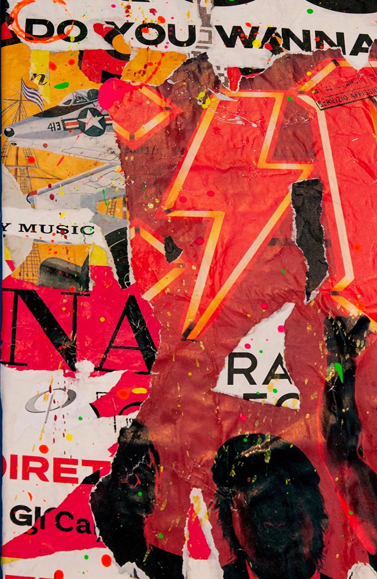 Original Other Music Collage by Paolo Carraro