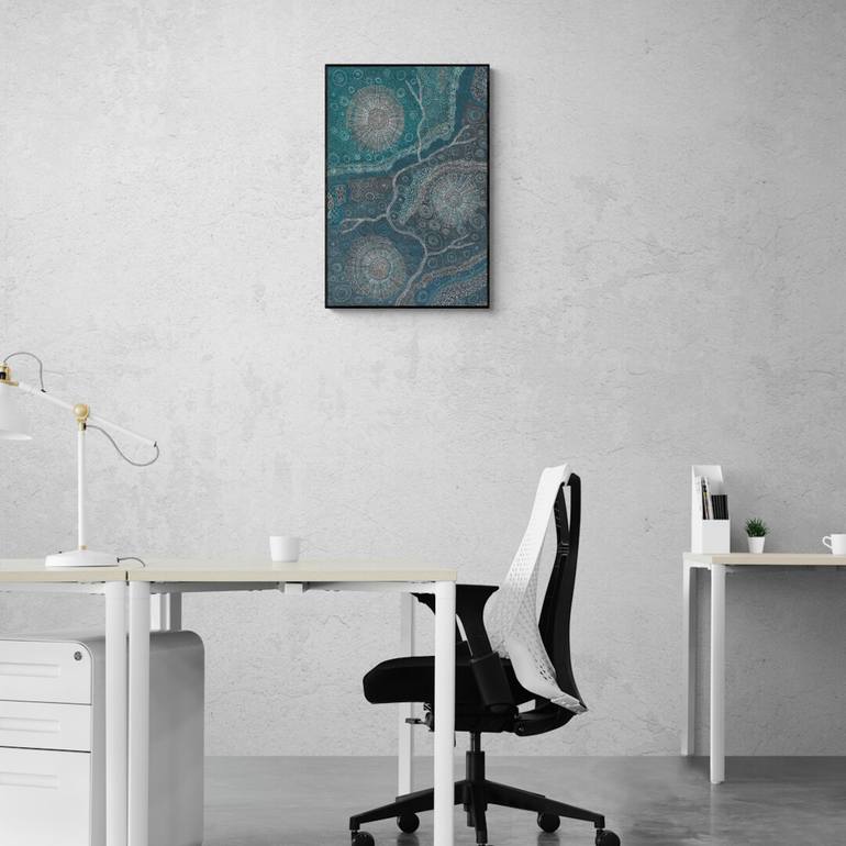 Original Abstract Pop Culture/Celebrity Painting by Tarisse King