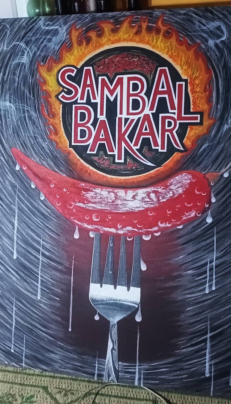 Original Art Deco Food & Drink Painting by Ermawan Ermawan