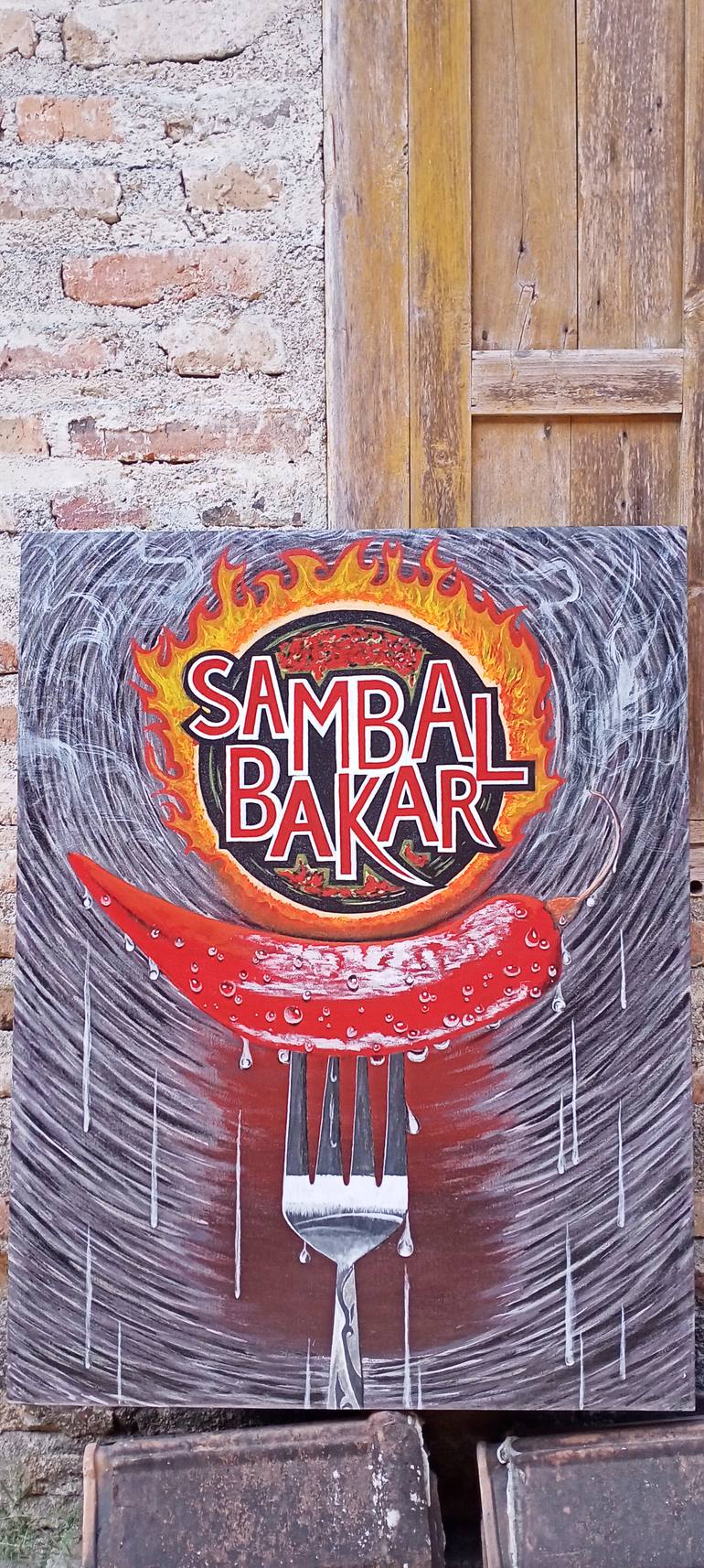 Original Art Deco Food & Drink Painting by Ermawan Ermawan