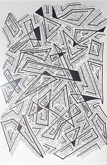 Original Abstract Patterns Drawings by Ermawan Ermawan