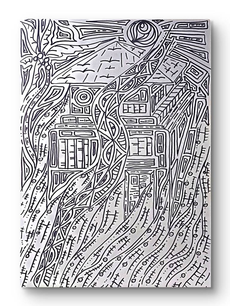 Original Abstract Patterns Drawings by Ermawan Ermawan