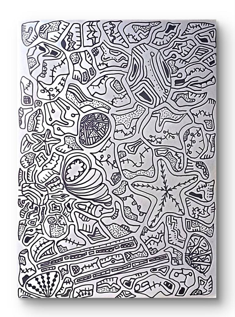 Original Abstract Patterns Drawings by Ermawan Ermawan