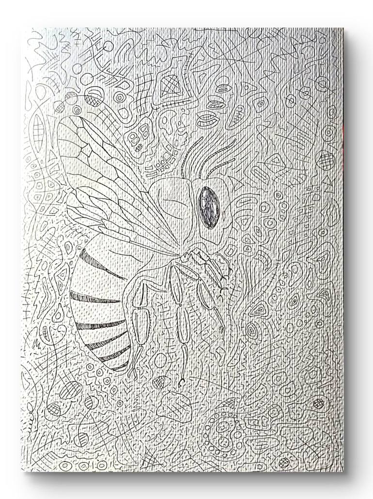 Original Abstract Animal Drawings by Ermawan Ermawan
