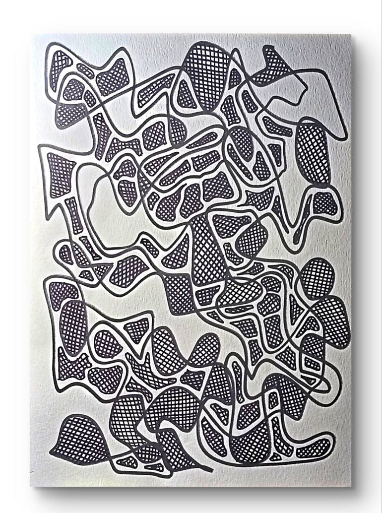 Original Abstract Patterns Drawing by Ermawan Ermawan