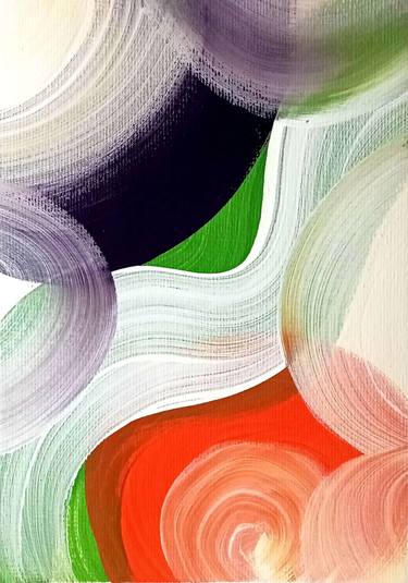 Print of Abstract Expressionism Abstract Paintings by Ermawan Ermawan
