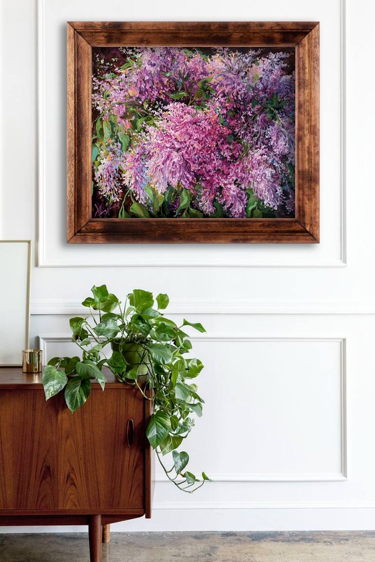 Original Other Floral Painting by Kristina Kristiana