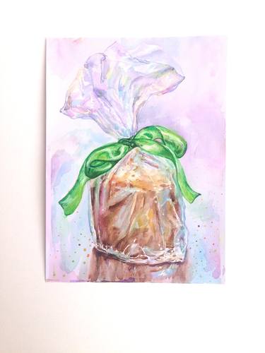 Original Fine Art Still Life Paintings by Kristina Kristiana