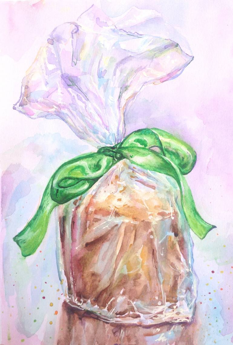 Original Fine Art Still Life Painting by Kristina Kristiana