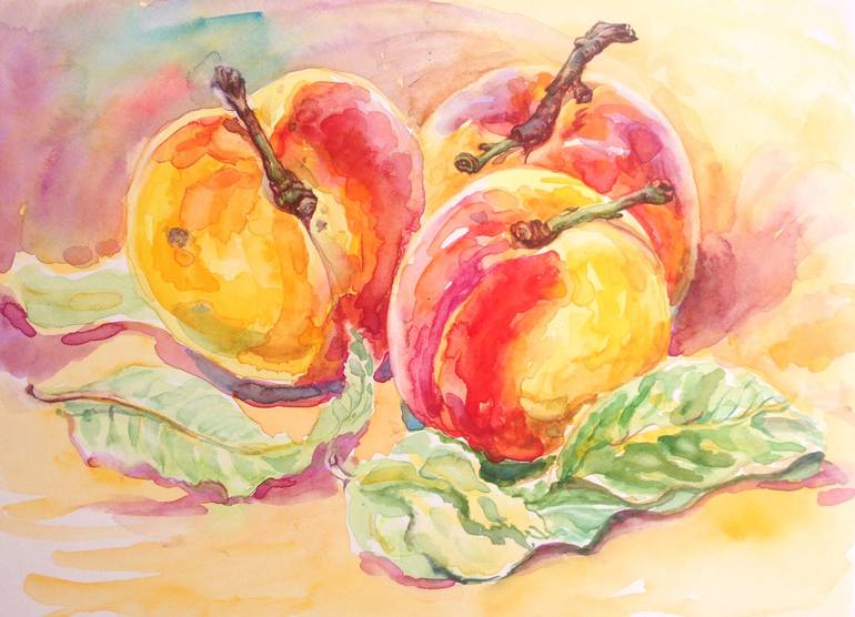 Original Still Life Painting by Kristina Kristiana