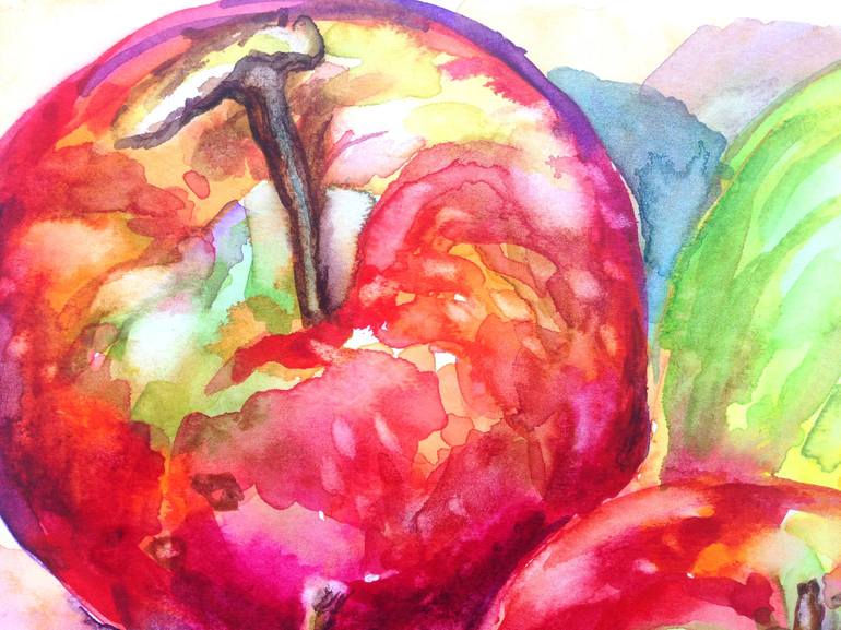 Original Fine Art Still Life Painting by Kristina Kristiana