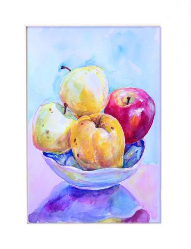 Original Fine Art Still Life Paintings by Kristina Kristiana