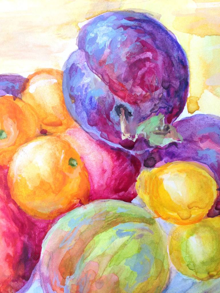 Original Still Life Painting by Kristina Kristiana