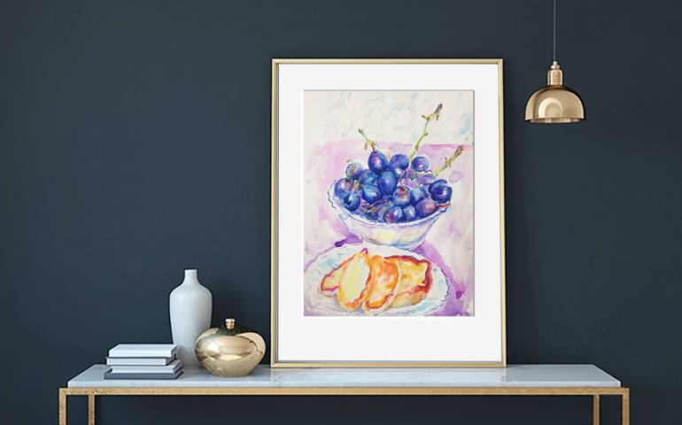 Original Still Life Painting by Kristina Kristiana