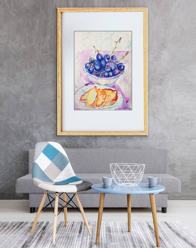 Original Fine Art Still Life Painting by Kristina Kristiana