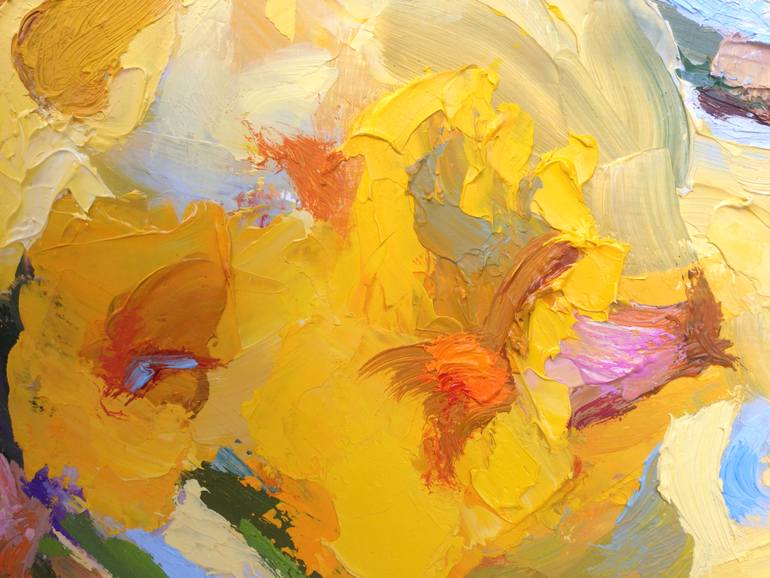 Original Fine Art Still Life Painting by Kristina Kristiana