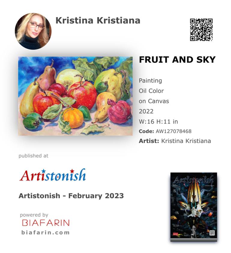 Original Other Still Life Painting by Kristina Kristiana