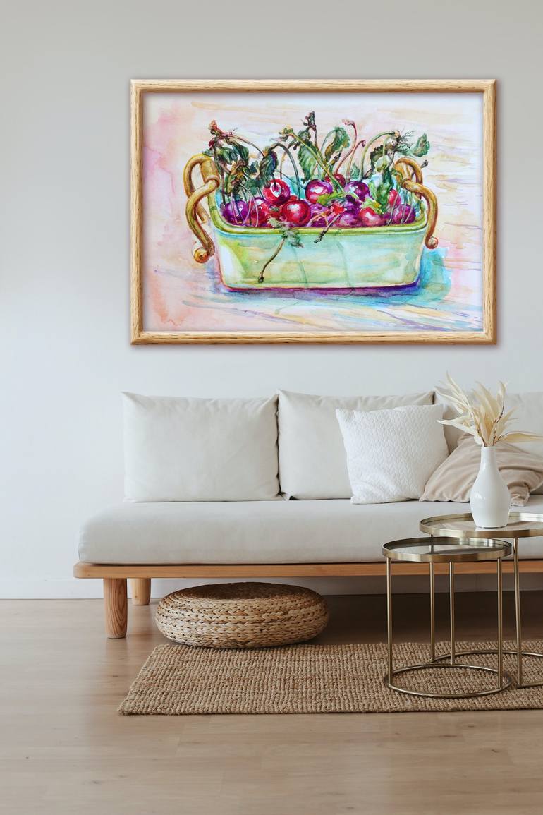 Original Fine Art Still Life Painting by Kristina Kristiana