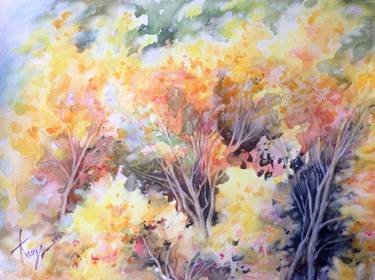 Original Fine Art Landscape Paintings by Kristina Kristiana