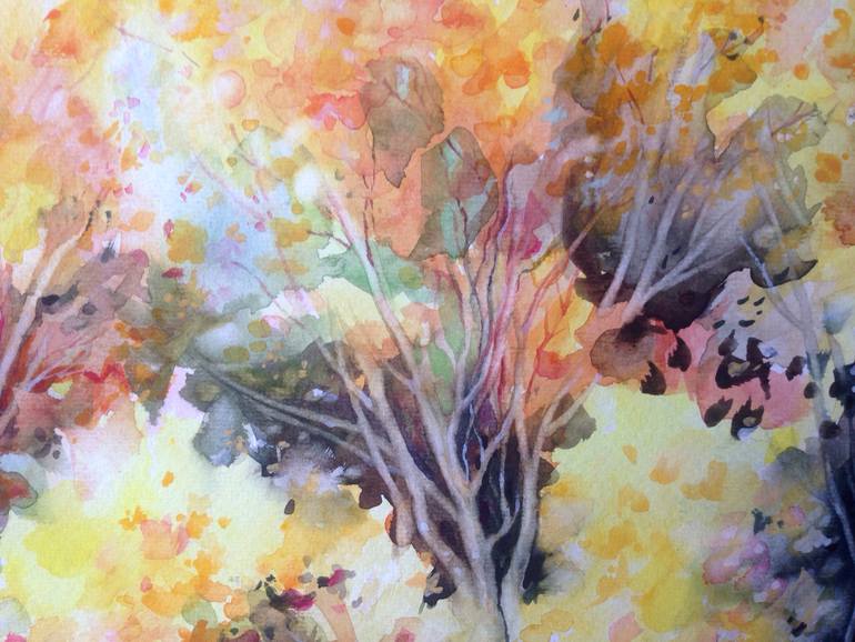 Original Other Landscape Painting by Kristina Kristiana