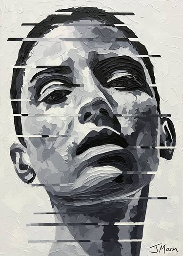 Original Portrait Paintings by Jack Mason