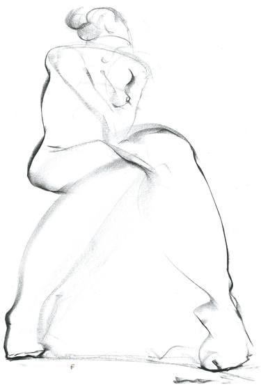 Original Conceptual Body Drawing by Khrystyna SLUKA