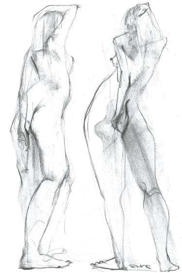 Print of Conceptual Body Drawings by Khrystyna SLUKA