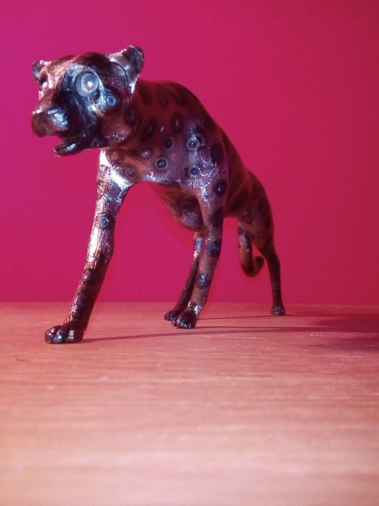 Original Art Deco Animal Sculpture by Momo Lakssir