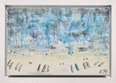 Print of Modern Beach Paintings by Rebecca Jory