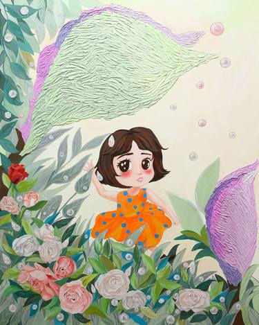 Original Garden Paintings by soobin Cho